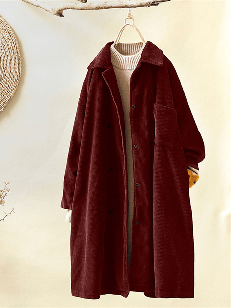 Damen Mantel Mit Femininem Kuscheligem Design