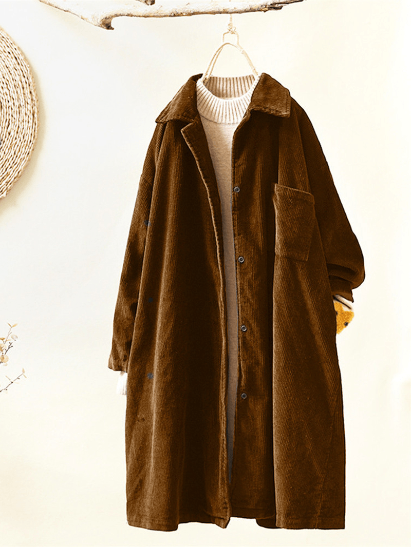 Damen Mantel Mit Femininem Kuscheligem Design