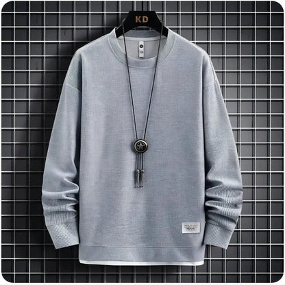 Herren Strick Lounge Set Mit Lockerer Passform