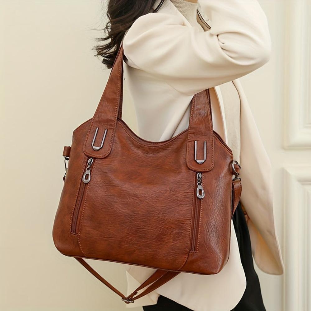 Klassische Schultertasche für Damen