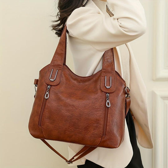 Klassische Schultertasche für Damen