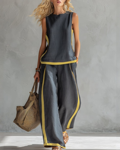 Elegantes zweiteiliges Outfit-Set für Damen