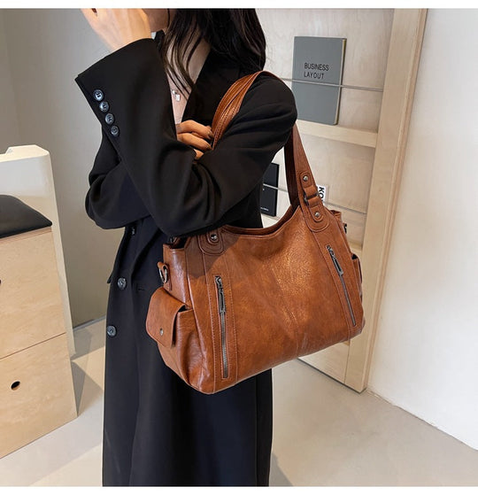 Stilvolle Tote Schultertasche für Damen