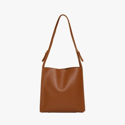 Vegane Leder-Shopper-Tasche Leicht und Strukturiert
