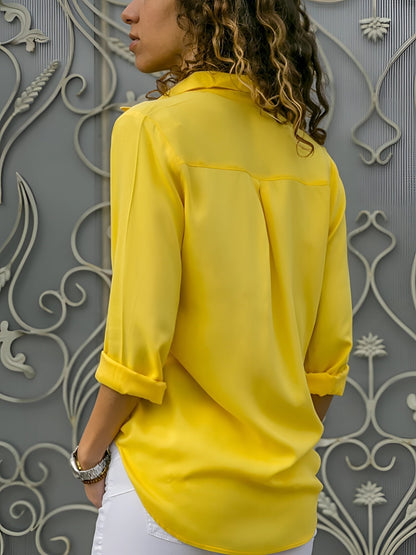 Elegante Seidenbluse für Damen