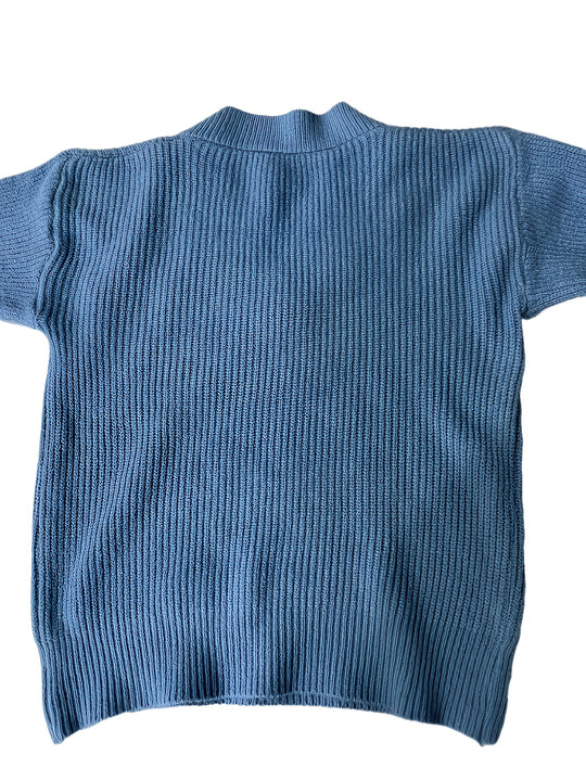 Locker geschnittener V-Ausschnitt Pullover für Damen