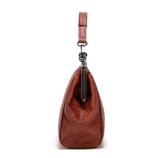 Moderne Retro-Handtasche für Damen