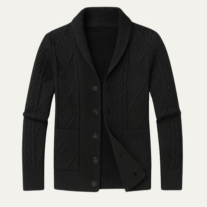 Herren Cardigan Mit Klassischem Design