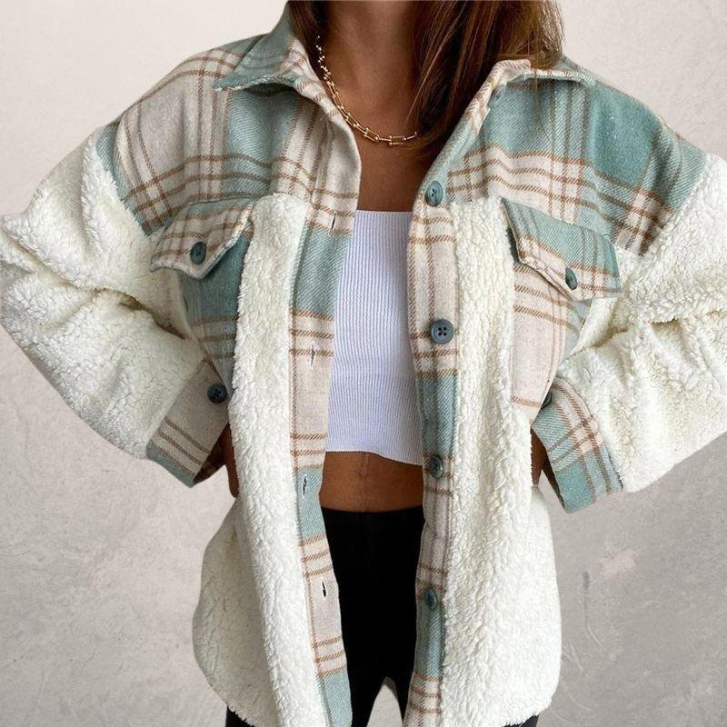 Damen Baumwolljacke Mit Klassischem Design