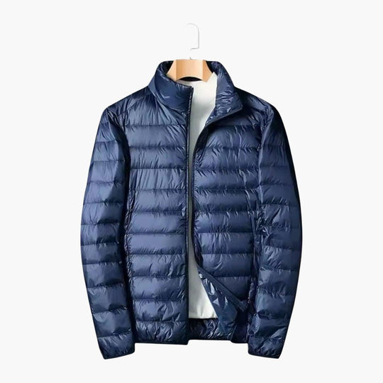 Herren Winterjacke Mit Daunenfüllung Und Wetterfestem Design