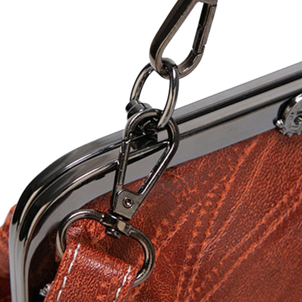 Moderne Retro-Handtasche für Damen