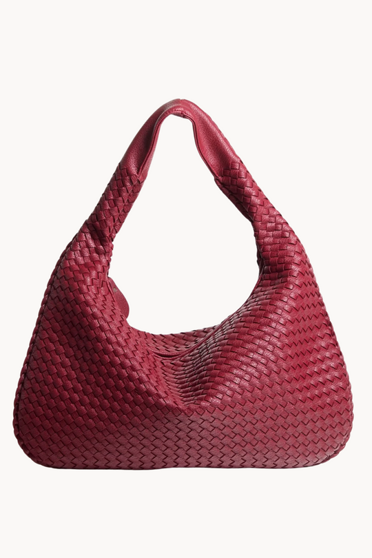 Flecht Hobo Bordeaux