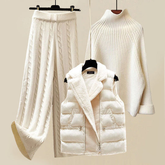 Damen 3-Teiliges Winterset