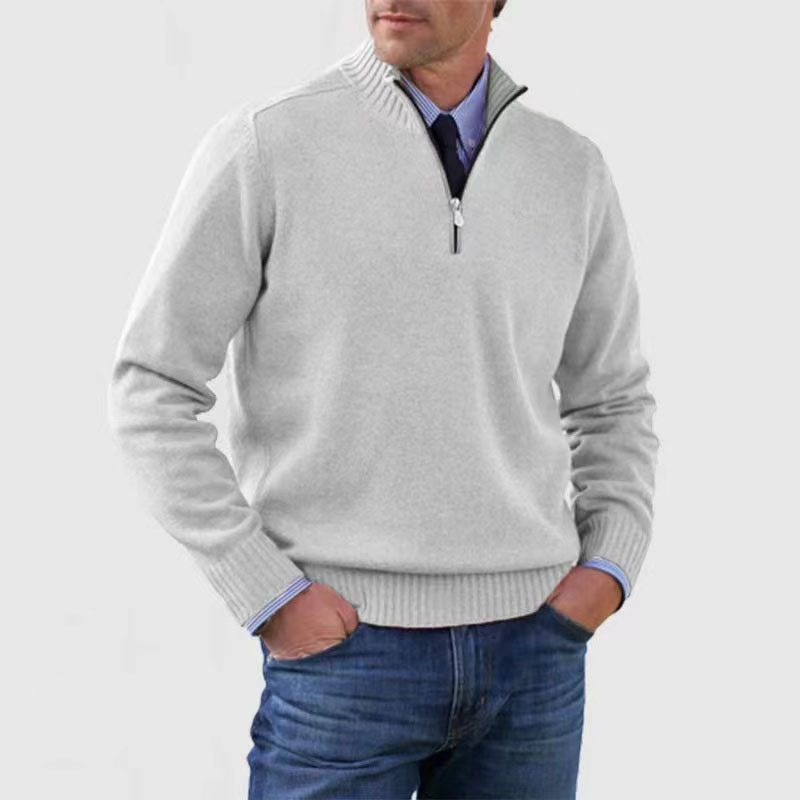 Herren Halb-Zip Pullover