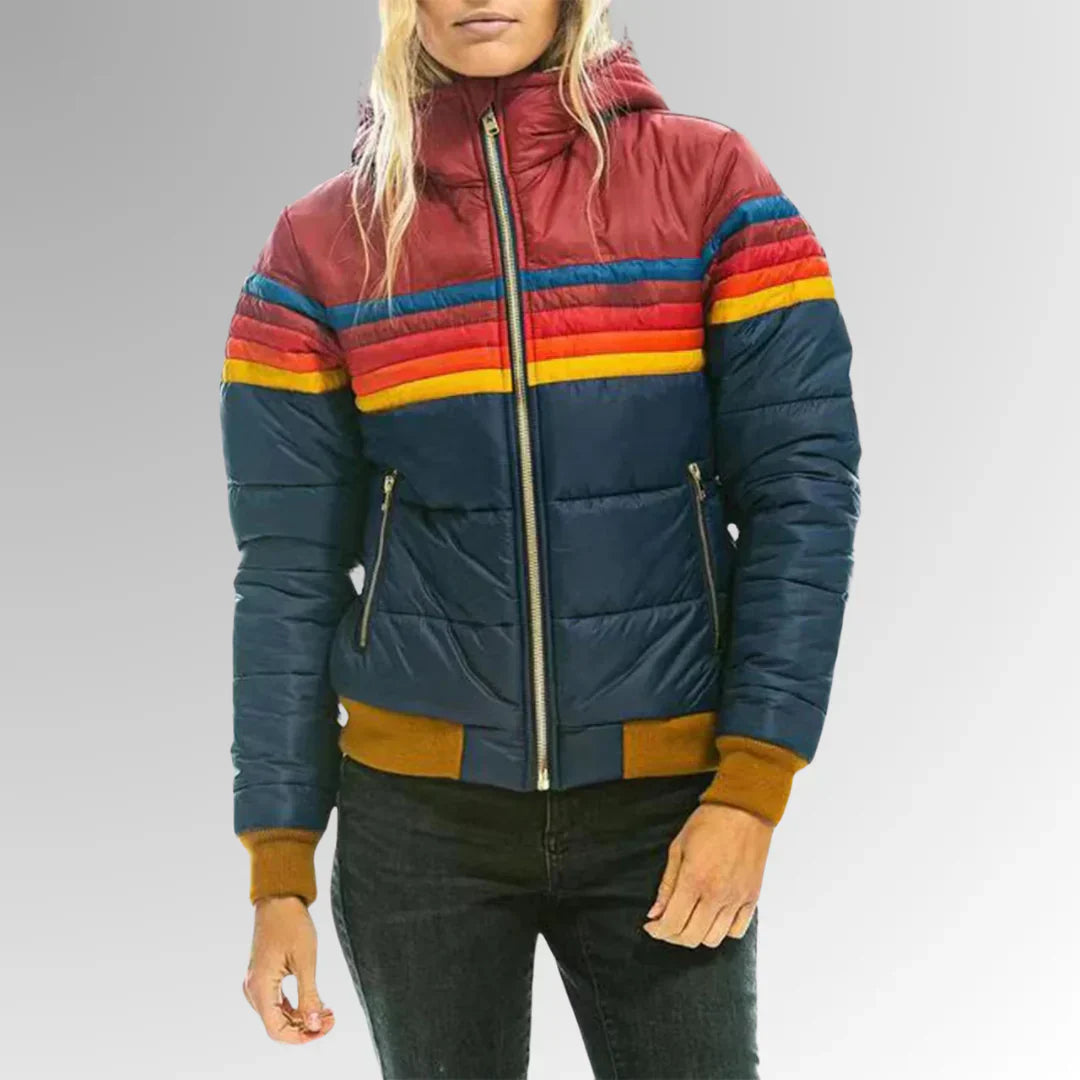 Damen Regenjacke Mit Modernem Design