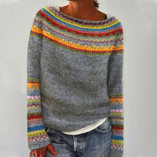 Vintage Damen Strickpullover