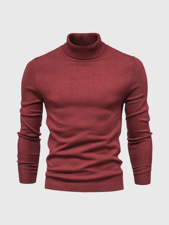 Rollkragenpullover mit zeitlosem Design für Herren