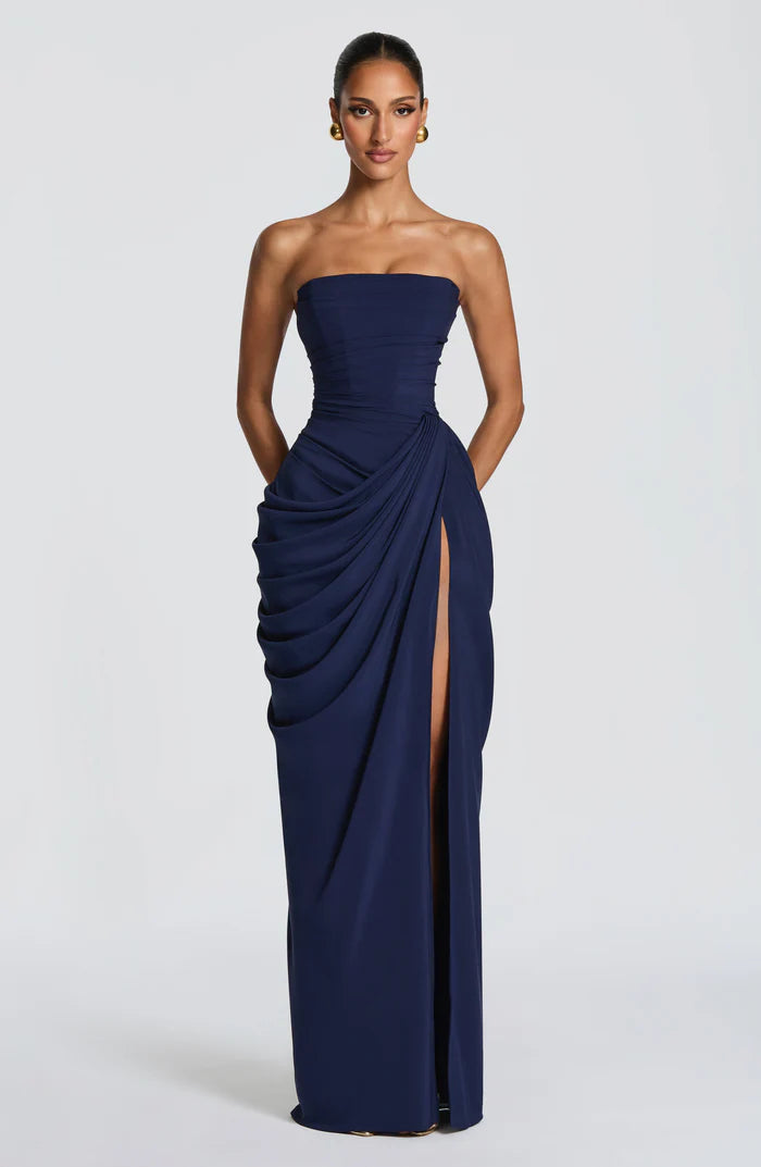 Maxikleid aus leichtem, atmungsaktivem Stoff