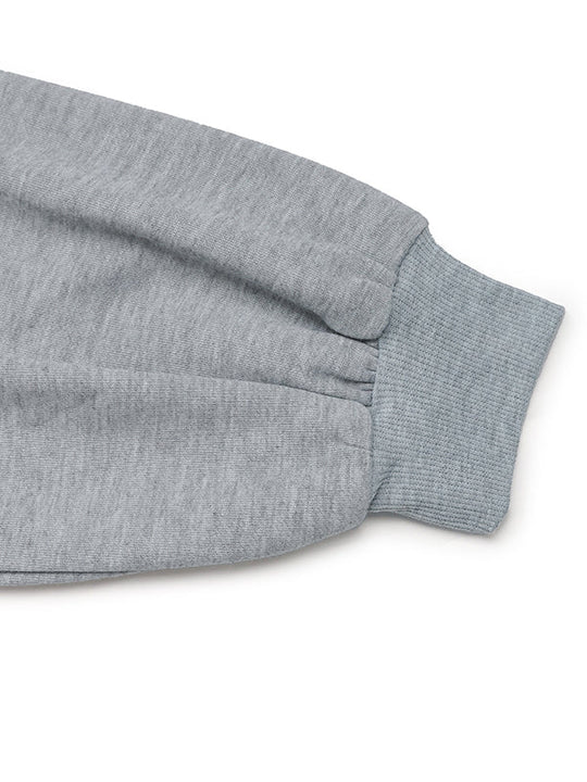 Damen Sweatshirt Mit Puffärmeln Und Cut Out Details