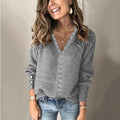 Eleganter Damen-Casual-Strickpullover