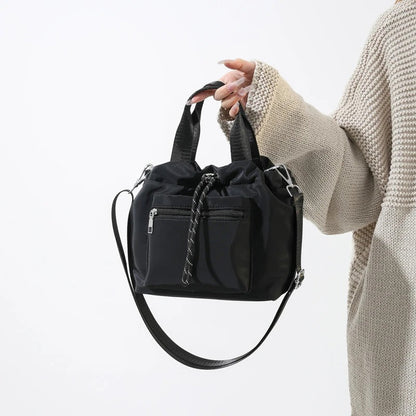 Nylon Kordelzugtasche Leicht Wasserabweisend