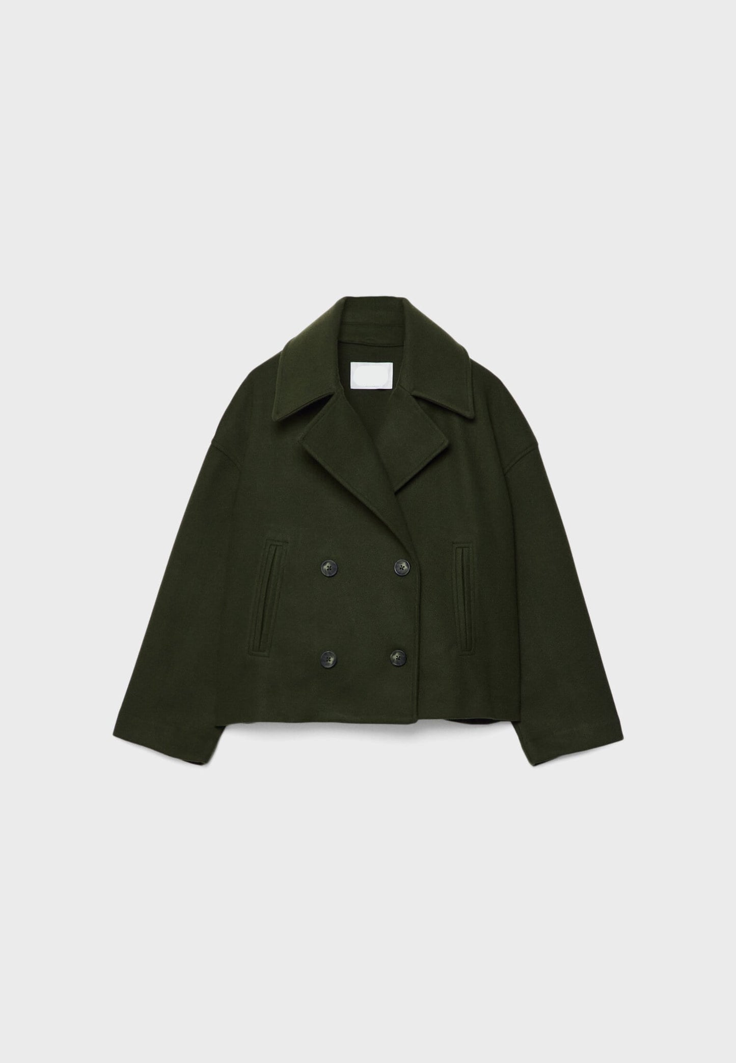 Schicke zweireihige kurze Jacke