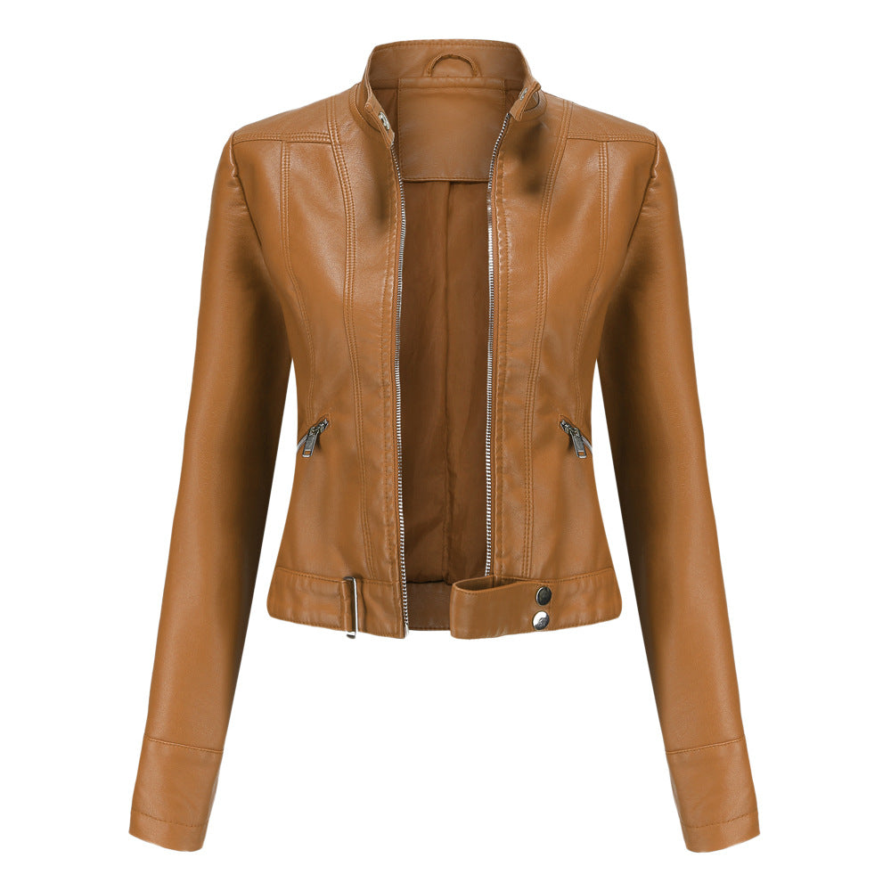 Damen Jacke Mit Klassischem Schnitt Und Kragen