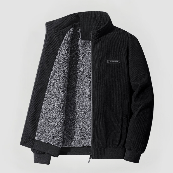 Herren Cordjacke Mit Fleecefutter