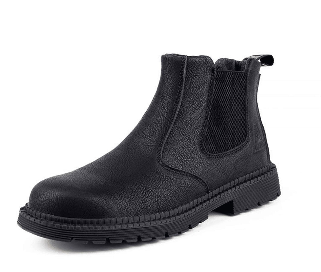 Herren Sicherheitsstiefel Mit Stahlkappe Und Klassischem Design