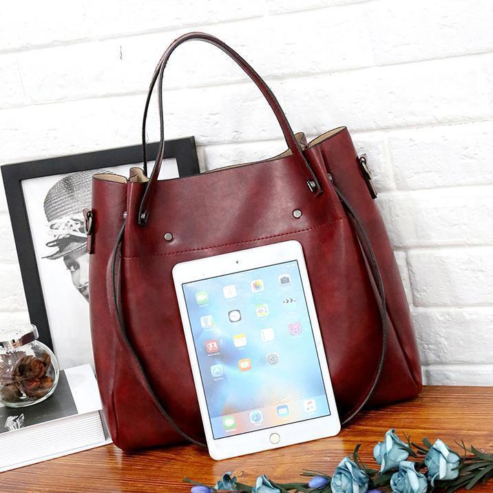 Elegantes 4-teiliges Taschenset für Damen