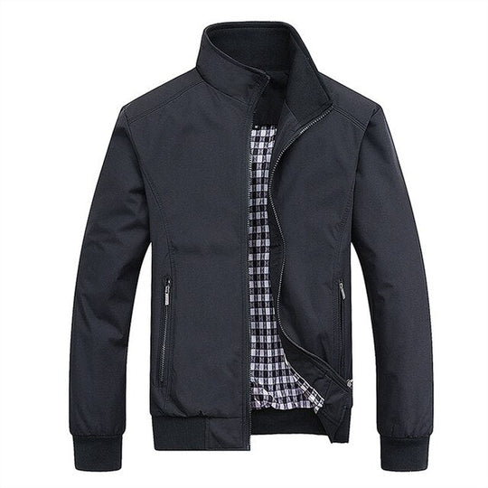 Herren Slim Fit Bomberjacke Für Frühling Und Herbst