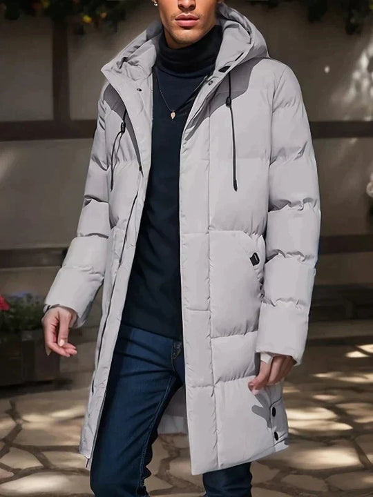 Herren Winter Parka Jacke Mit Kapuze