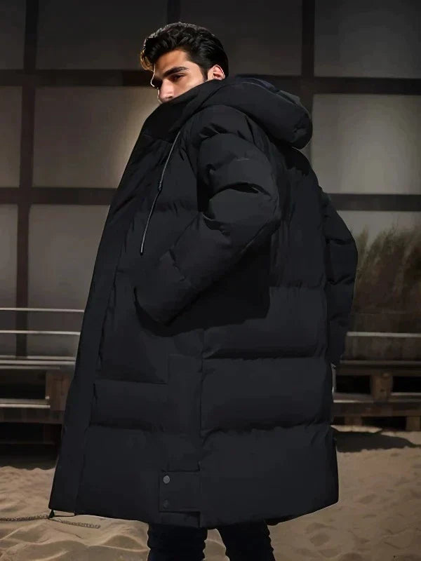 Herren Winter Parka Jacke Mit Kapuze