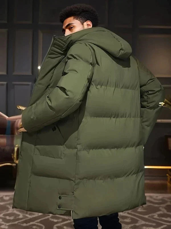 Herren Winter Parka Jacke Mit Kapuze
