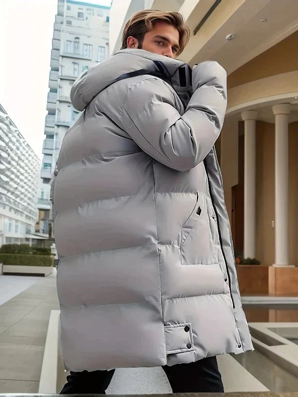 Herren Winter Parka Jacke Mit Kapuze