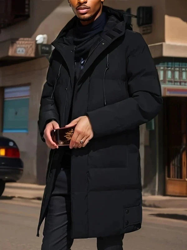 Herren Winter Parka Jacke Mit Kapuze