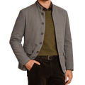 Herren Blazer Aus Samt Mit Modernem Schnitt