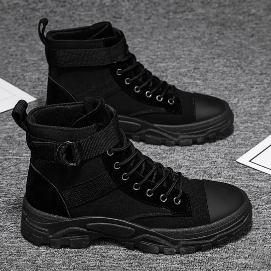 Herren Motorradstiefel Mit Klassischem Design