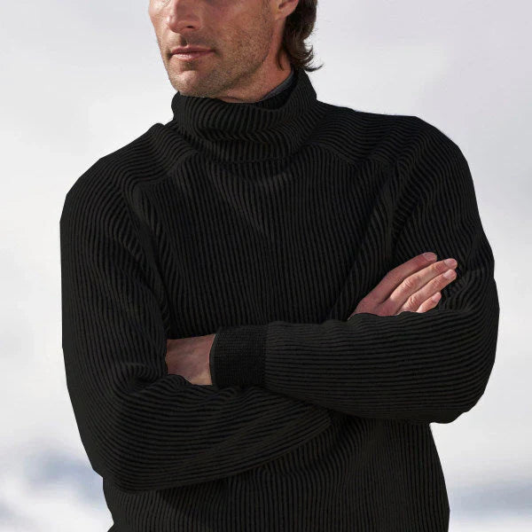 Herren Rollkragenpullover Aus Kaschmir Mit Zeitlosem Stil
