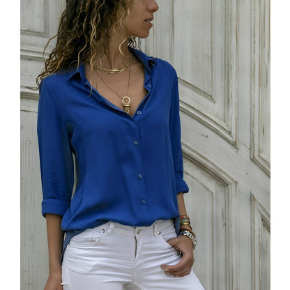 Elegante Seidenbluse für Damen