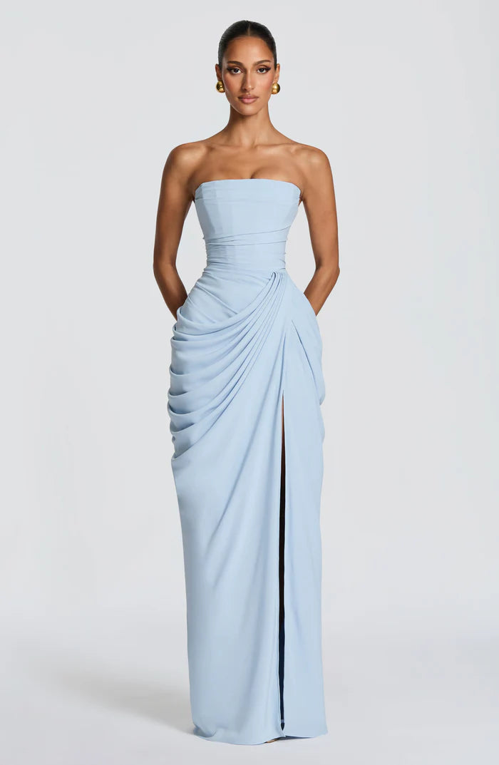 Maxikleid aus leichtem, atmungsaktivem Stoff