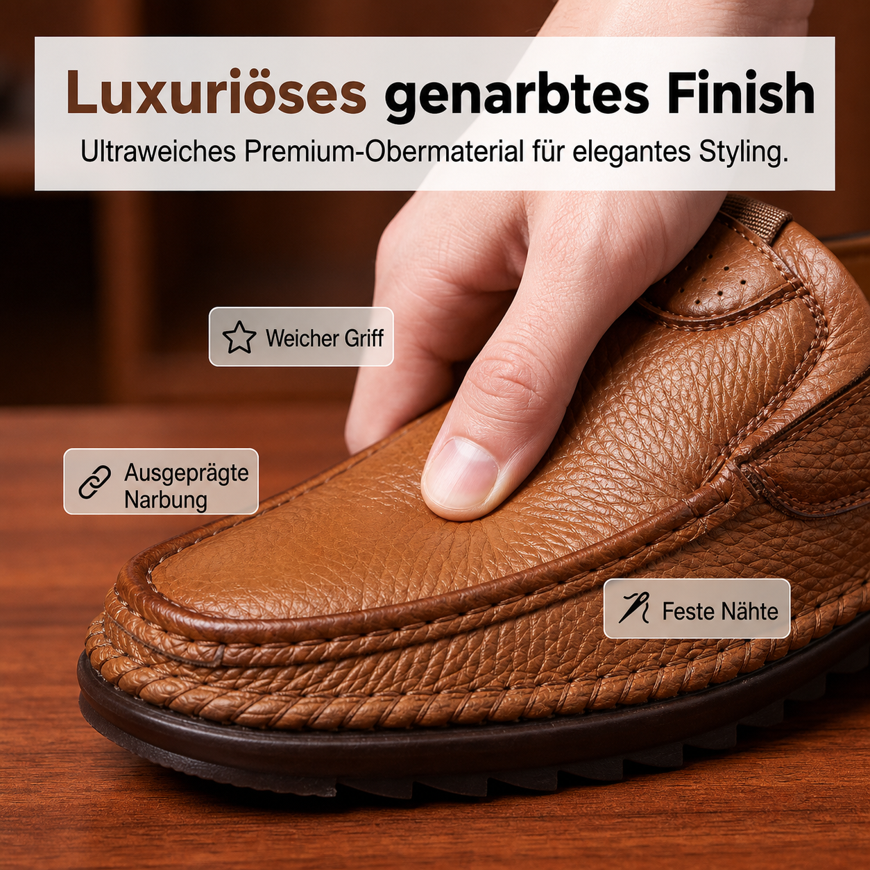 Herren-Loafer elegant kombiniert für Büro und Alltag