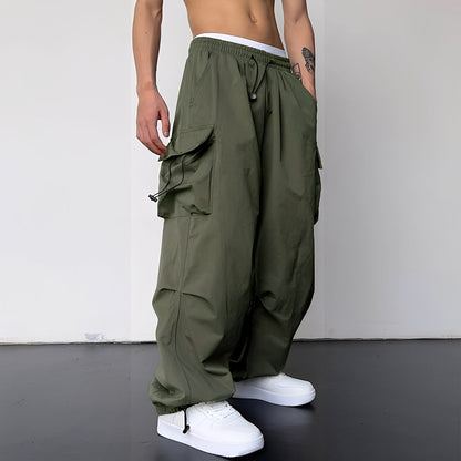 Herren Stilvolle Baggy Cargo-Hosen