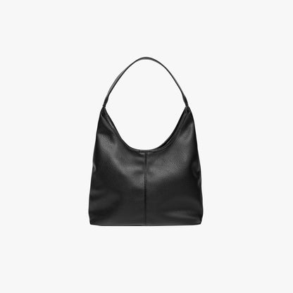Vegane Leder-Hobo-Tasche mit Schulterriemen