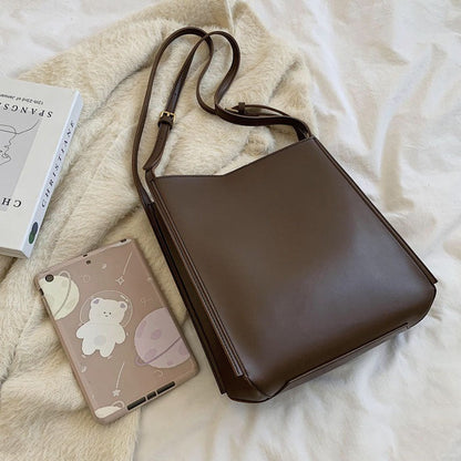 Vegane Leder-Shopper-Tasche Leicht und Strukturiert