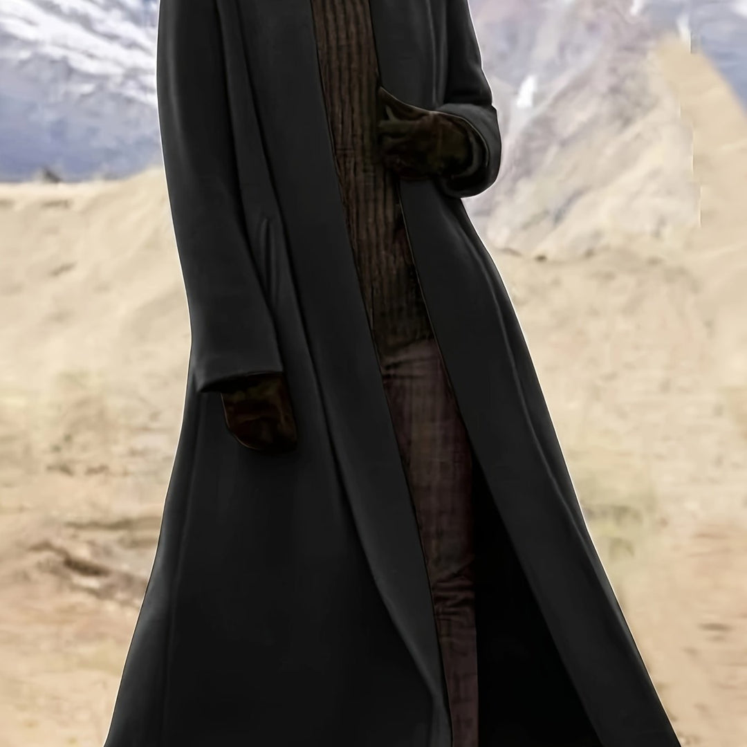 Langer Trenchcoat mit Reverskragen für Damen