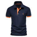 Herren Klassisches Baumwoll-Poloshirt