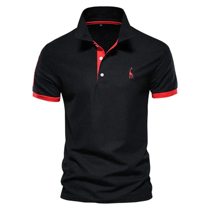 Herren Klassisches Baumwoll-Poloshirt