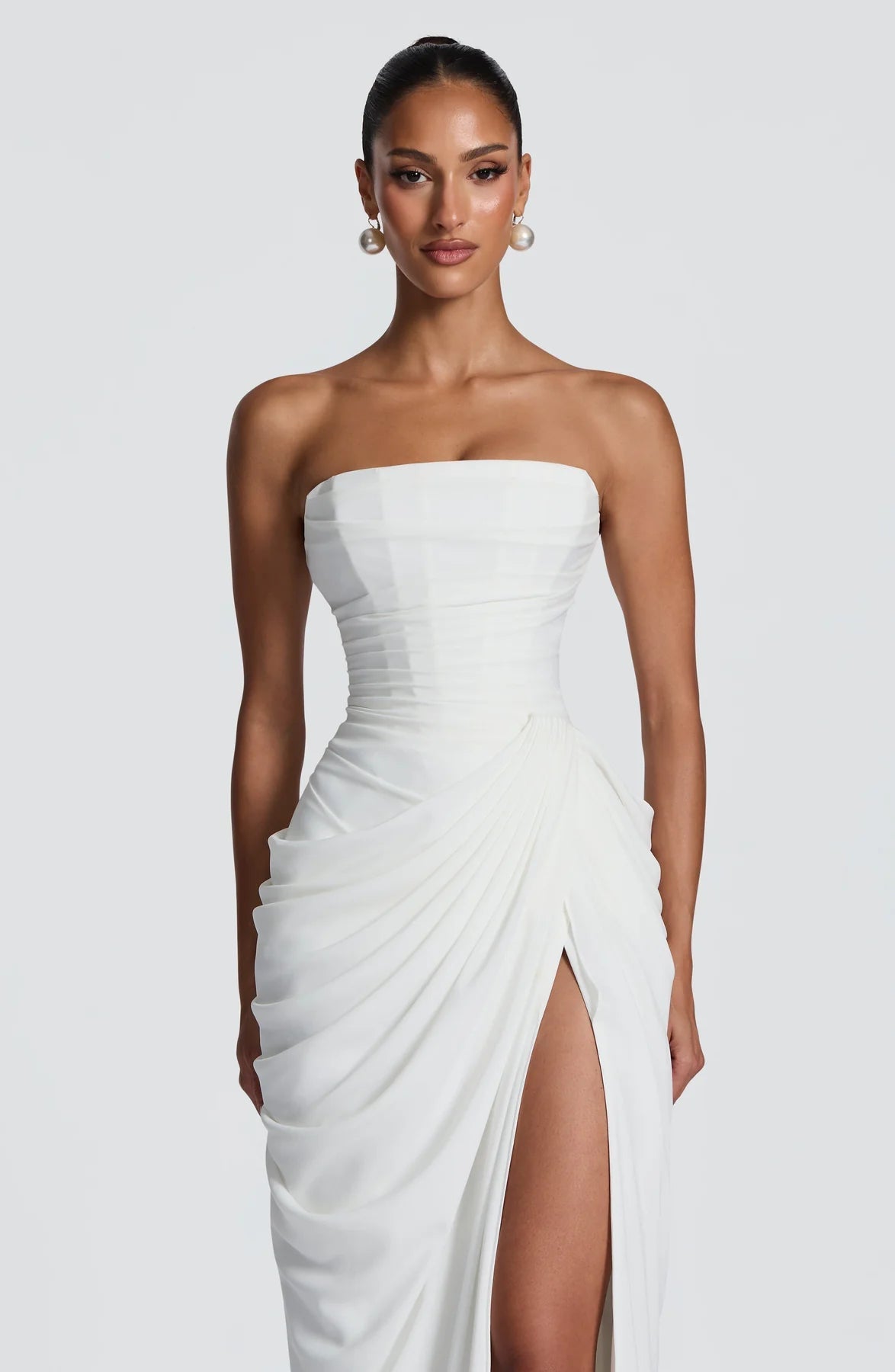 Maxikleid aus leichtem, atmungsaktivem Stoff