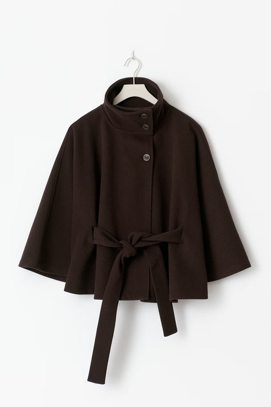 Damen Cape Jacke Mit Modernem Design